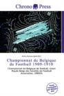 Image for Championnat de Belgique de Football 1909-1910