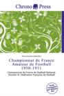 Image for Championnat de France Amateur de Football 1950-1951