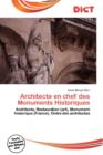 Image for Architecte En Chef Des Monuments Historiques
