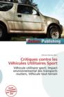Image for Critiques Contre Les V Hicules Utilitaires Sport