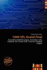 Image for 1940 Vfl Grand Final