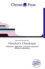 Image for Fletcher&#39;s Checksum