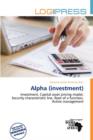 Image for Alpha (Investment)