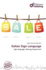 Image for Italian Sign Language