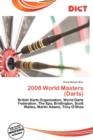 Image for 2008 World Masters (Darts)