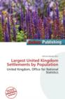 Image for Largest United Kingdom Settlements by Population
