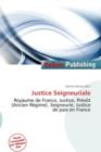Image for Justice Seigneuriale