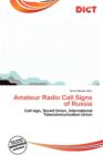 Image for Amateur Radio Call Signs of Russia