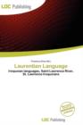 Image for Laurentian Language