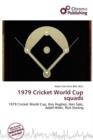 Image for 1979 Cricket World Cup Squads