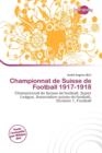 Image for Championnat de Suisse de Football 1917-1918