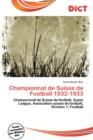 Image for Championnat de Suisse de Football 1932-1933