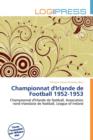 Image for Championnat D&#39;Irlande de Football 1952-1953