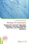 Image for Boeing 747 Operators