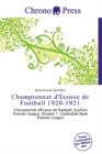 Image for Championnat D&#39; Cosse de Football 1920-1921