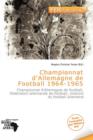 Image for Championnat D&#39;Allemagne de Football 1964-1965