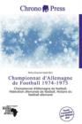 Image for Championnat D&#39;Allemagne de Football 1974-1975