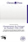 Image for Championnat Du Portugal de Football 1998-1999
