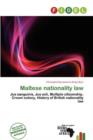 Image for Maltese Nationality Law