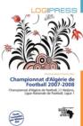 Image for Championnat D&#39;Alg Rie de Football 2007-2008