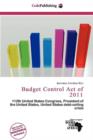 Image for Budget Control Act of 2011
