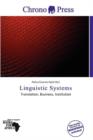 Image for Linguistic Systems