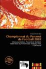 Image for Championnat Du Panam de Football 2003