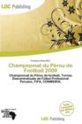 Image for Championnat Du P Rou de Football 2009