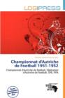 Image for Championnat D&#39;Autriche de Football 1951-1952