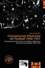 Image for Championnat D&#39;Autriche de Football 1956-1957