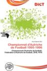 Image for Championnat D&#39;Autriche de Football 1995-1996