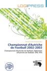 Image for Championnat D&#39;Autriche de Football 2002-2003