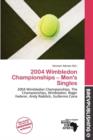 Image for 2004 Wimbledon Championships - Men&#39;s Singles