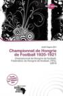 Image for Championnat de Hongrie de Football 1920-1921