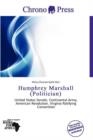 Image for Humphrey Marshall (Politician)