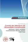 Image for Comit Des Membres de L&#39;Assembl E Constituante