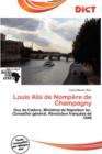 Image for Louis Alix de Nomp Re de Champagny