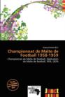 Image for Championnat de Malte de Football 1958-1959