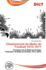 Image for Championnat de Malte de Football 1970-1971