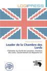 Image for Leader de La Chambre Des Lords