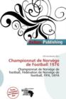 Image for Championnat de Norv GE de Football 1976