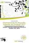 Image for Championnat de Nouvelle-Z Lande de Football 1977