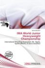 Image for Iwa World Junior Heavyweight Championship