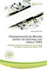 Image for Championnat Du Monde Junior de Hockey Sur Glace 1983