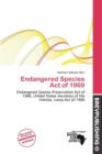 Image for Endangered Species Act of 1969