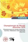 Image for Championnats Du Monde D&#39;Escrime 1979