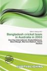 Image for Bangladesh Cricket Team in Australia in 2003
