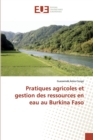 Image for Pratiques agricoles et gestion des ressources en eau au Burkina Faso
