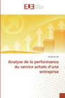 Image for Analyse de la performance du service achats d&#39;une entreprise