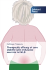 Image for Therapeutic efficacy of core stability with endurance exercise for MLB